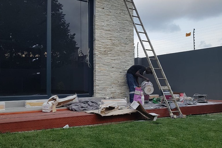 Interior improvement work